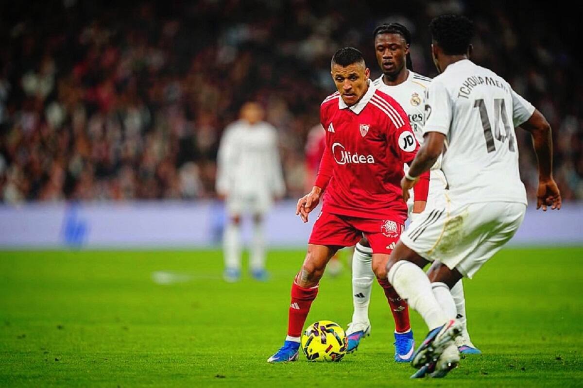 Maravilla jugó 14 partidos con el Sevilla en la primera mitad de la temporada.