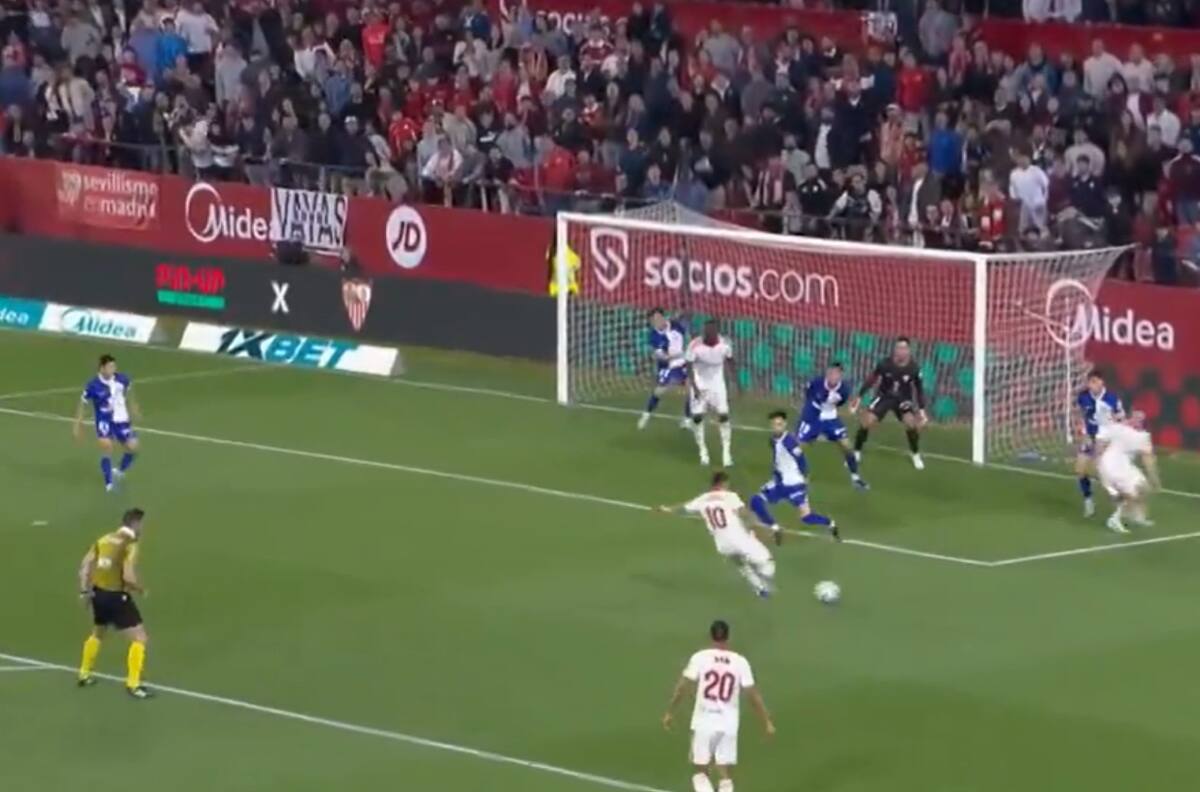 VIDEO | ¡Casi! La gran ocasión que tuvo Alexis Sánchez en la victoria del Sevilla sobre Atlético de Madrid