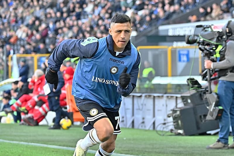 volvió a practicar en el campo de entrenamientos del Udinese, pero aún no está confirmada su continuidad.