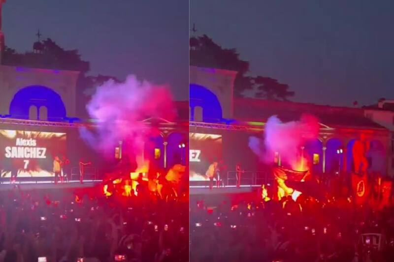 fue recibido como estrella en la presentación del primer equipo del Udinese.