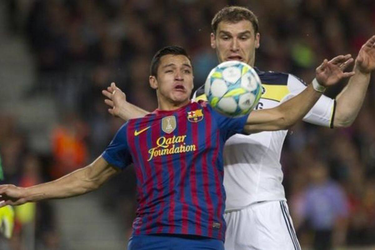 en las semifinales de la Champions League 2011-2012.