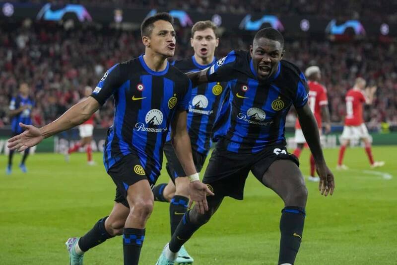 El delantero chileno lleva dos goles en Champions League en este regreso al Inter.