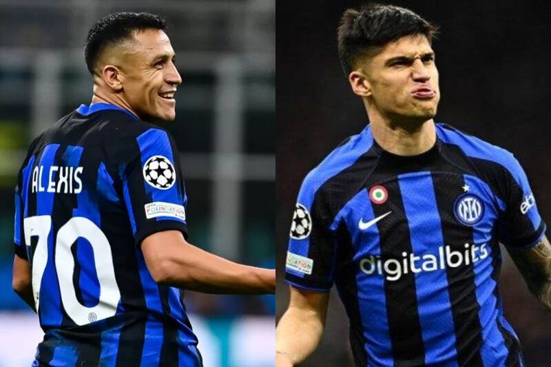 y Joaquín Correa en Inter.