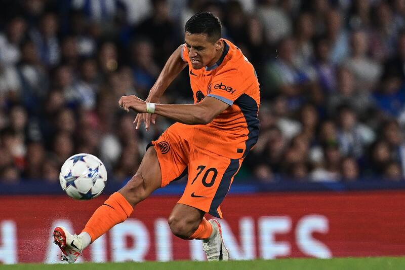 El delantero chileno tomaría mayor protagonismo en Inter de Milán tras la lesión de Arnautovic.