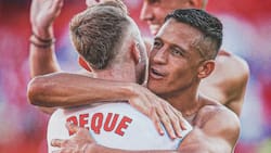 “Alexis Sánchez es increíble; está rindiendo espectacular y siempre intenta darme un consejo”