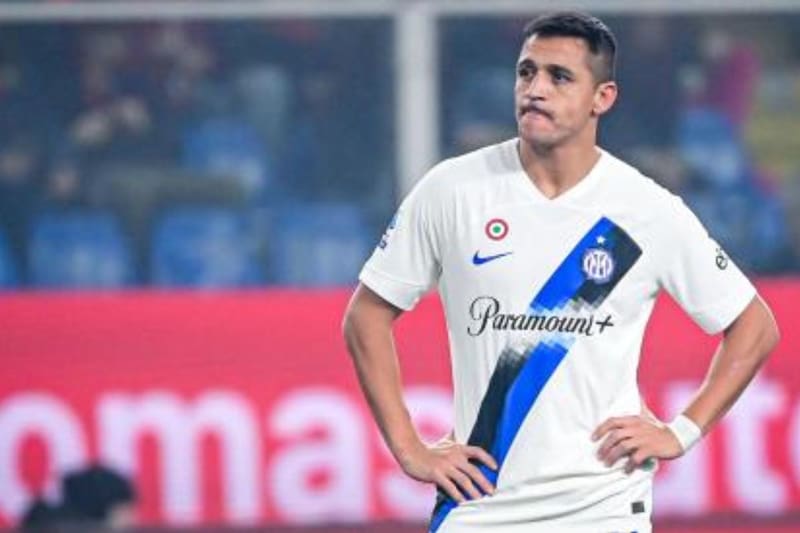 Alexis Sánchez comenzará desde el banco el partido ante Roma.
