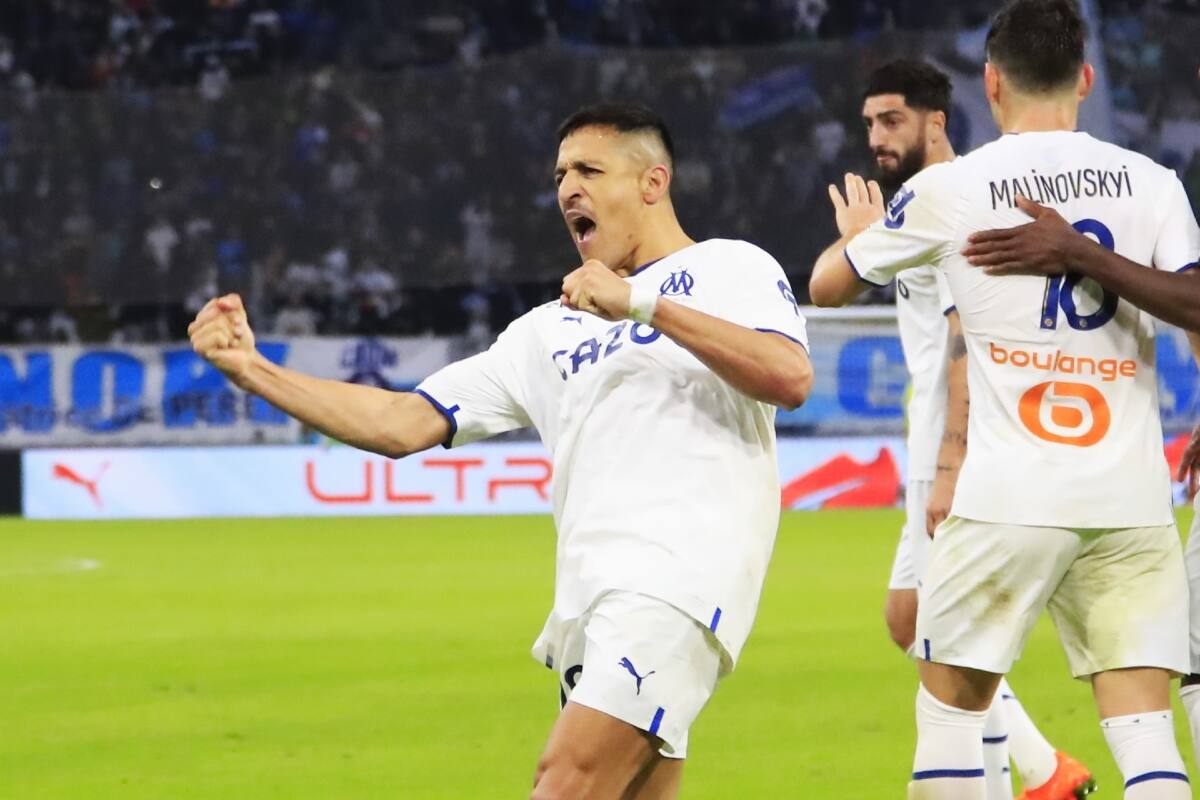 Alexis Sánchez es una de las figuras del Olympique de Marsella. Crédito: @OM_Espanol.