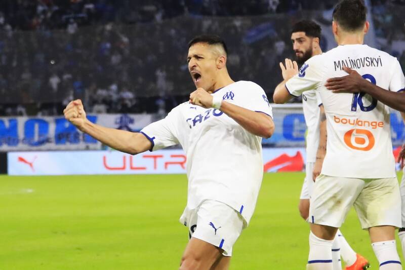 Alexis Sánchez es una de las figuras del Olympique de Marsella. Crédito: @OM_Espanol.