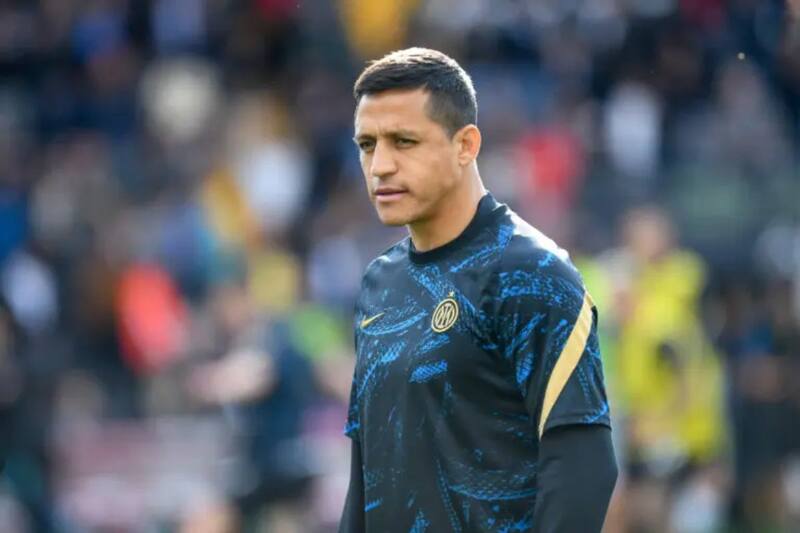 El delantero chileno sigue cediendo protagonismo en el Inter de Milán.