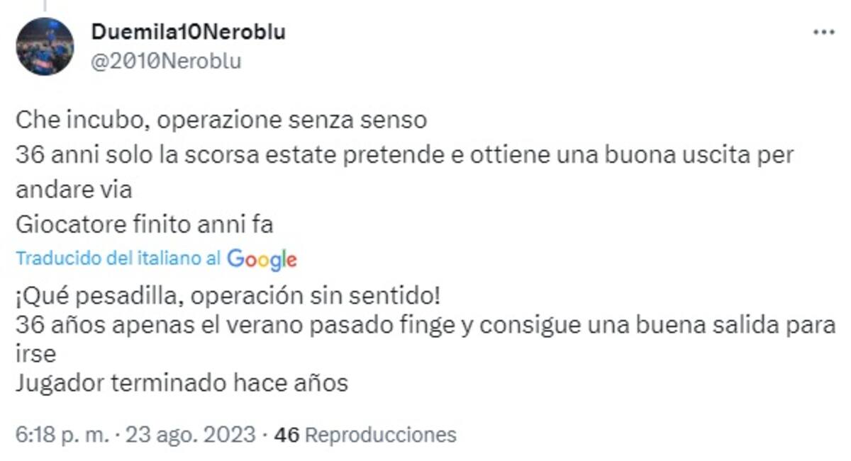 El seleccionado chileno está cada vez más cerca de Inter de Milán.