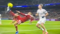 VIDEO | Era el empate para Sevilla: Alexis Sánchez casi sorprende al Real Madrid con esta chilena