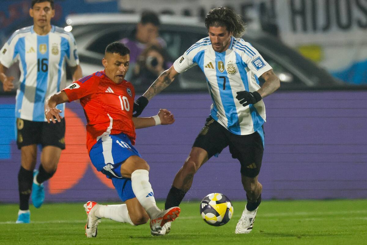 ante Argentina. /Photosport