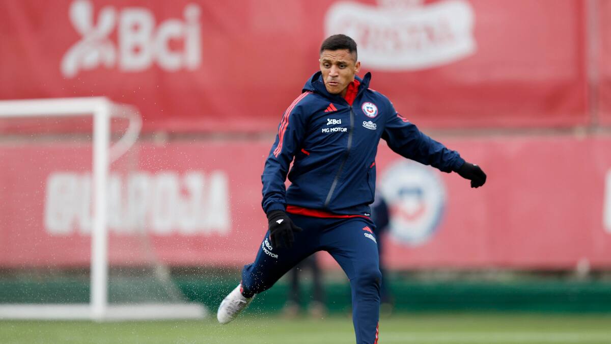 Alexis Sánchez vuelve a entrenar y llena de ilusión a todo Chile para el partido con Colombia