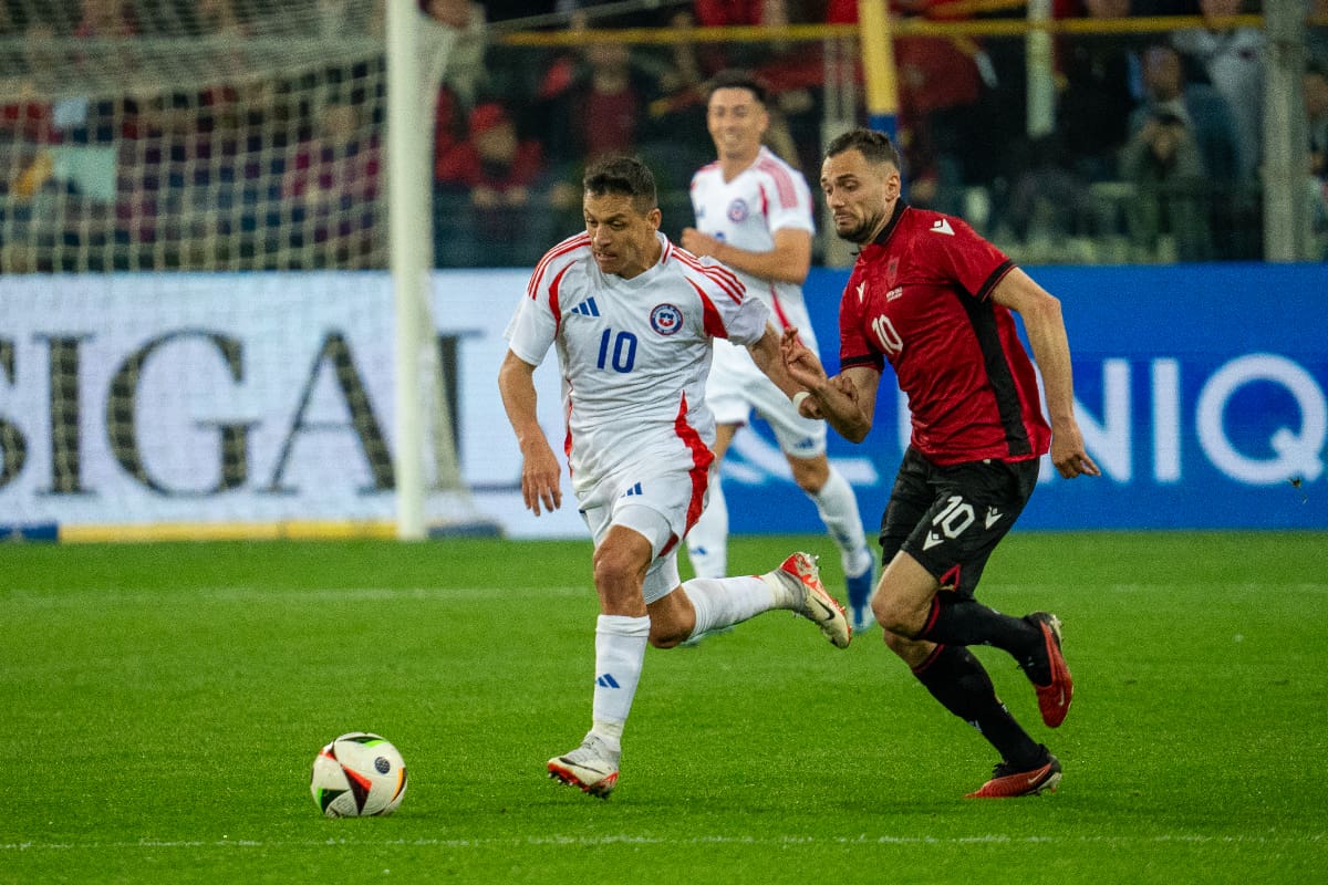 Albania se enfrentó a Chile en marzo.