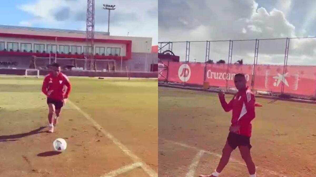 VIDEO | Alexis Sánchez ilusiona a todos en Sevilla y prepara su retorno a las canchas