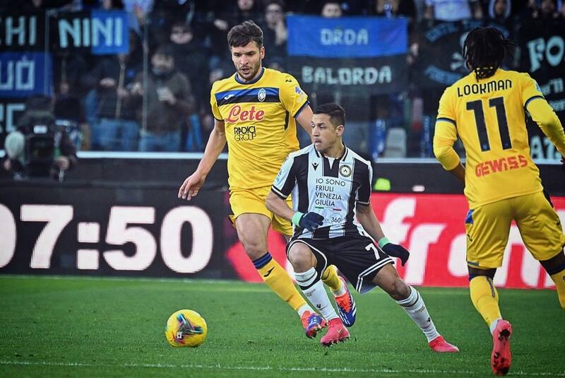 fue un peligro constante en el área del Atalanta.