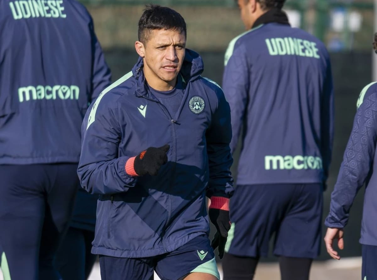 El chileno volverá a ser baja por lesión. Foto: Udinese