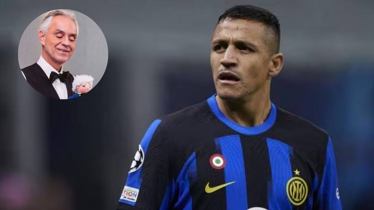 Cumbre de estrellas: Alexis Sánchez y Andrea Bocelli se podrían conocer en mega evento del Inter