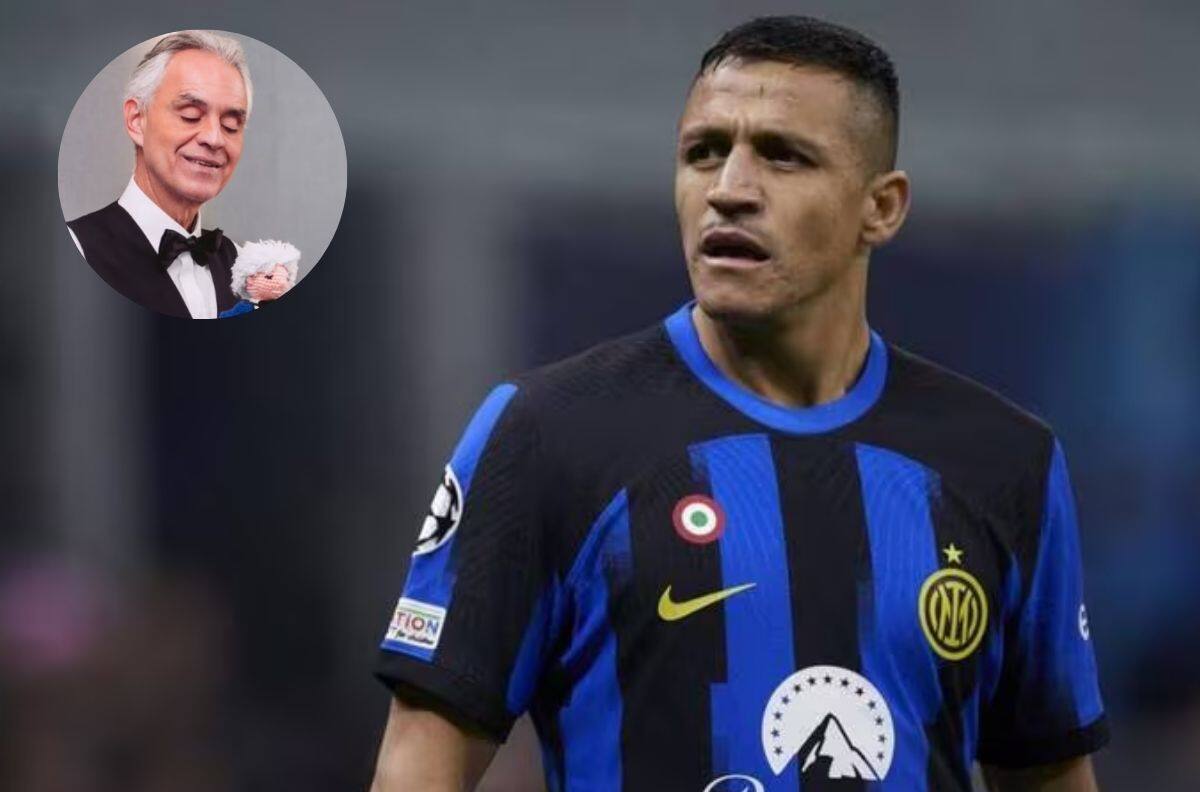 Cumbre de estrellas: Alexis Sánchez y Andrea Bocelli se podrían conocer en mega evento del Inter