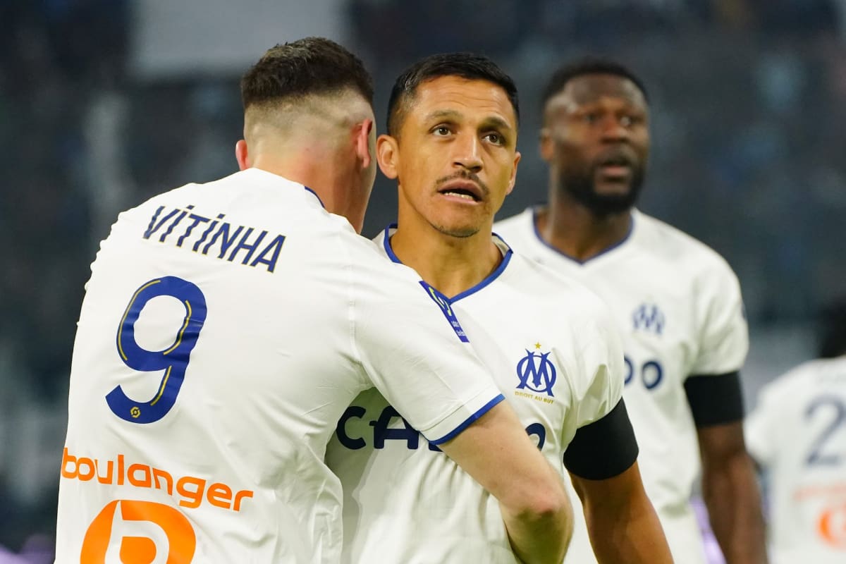 Alexis Sánchez, delantero del Marsella.