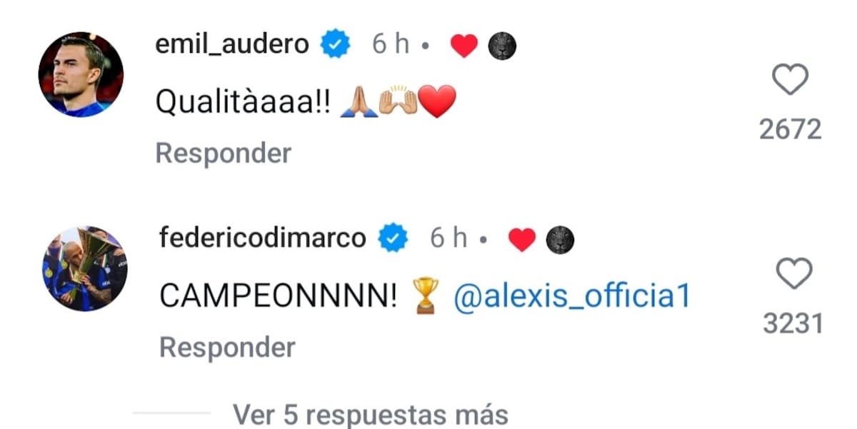 El Niño se llevó el cariño de sus ex compañeros en el cuadro italiano.