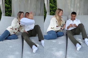 VIDEO | Las románticas e inéditas imágenes de Alexis Sánchez junto a su novia: revelaron el sexo de su bebé