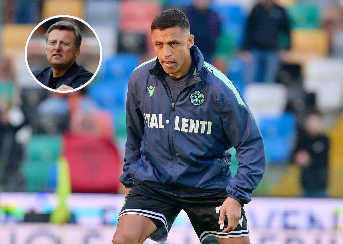 El chileno no tiene relación con el DT del Udinese, Kosta Runjaić.