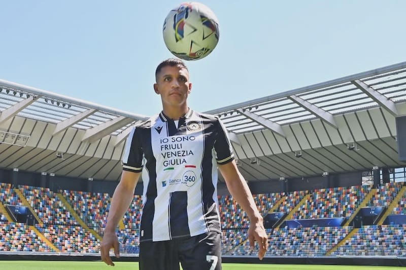 Alexis Sánchez cada vez más cerca de su debut en Udinese.