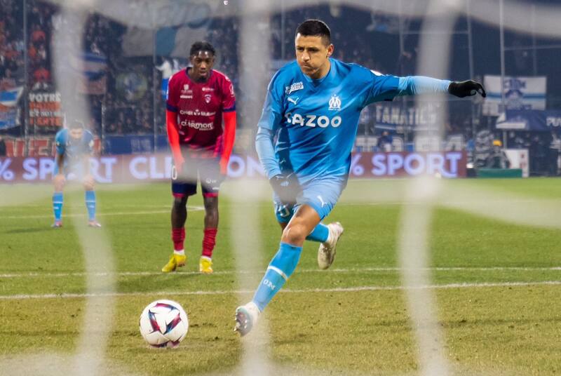 Alexis Sánchez puso el 1-0 para el Marsella. Crédito: @OM_Espanol.
