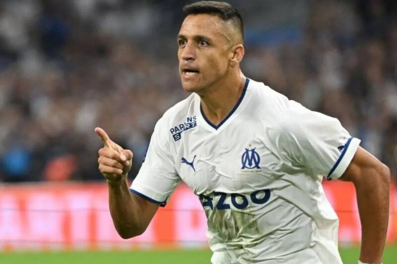 Alexis Sánchez encendió las alarmas en el Olympique de Marsella. Créditos: Twitter