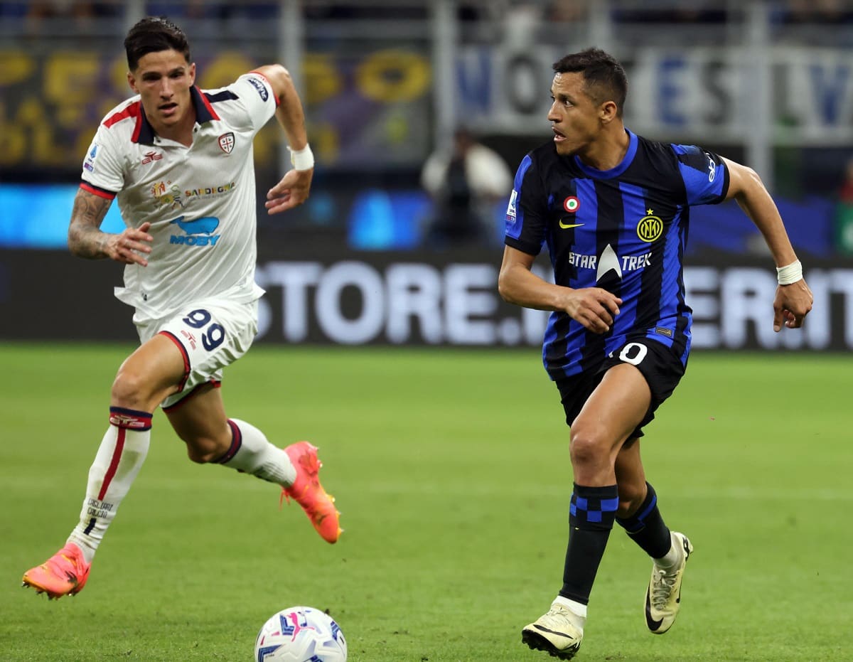 Alexis Sánchez no seguirá en el Inter de Milán cuando se acaba el campeonato. EFE