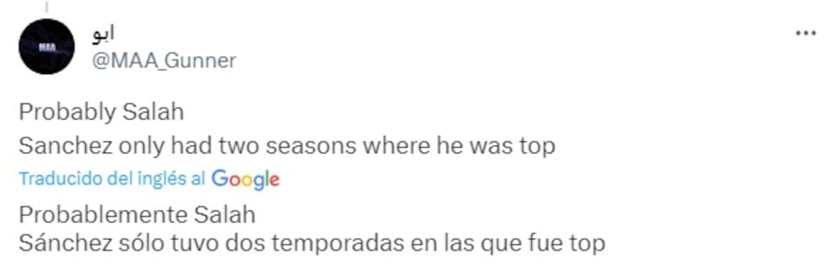 Hinchas ingleses debaten sobre el primer de Alexis Sánchez, Eden Hazard o Mohamed Salah.