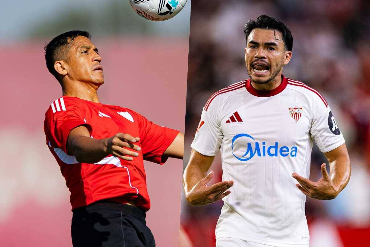 Maravilla viene saliendo de una lesión, por lo que Suazo es el único que apunta a ser titular hoy. Fotos: Sevilla FC.