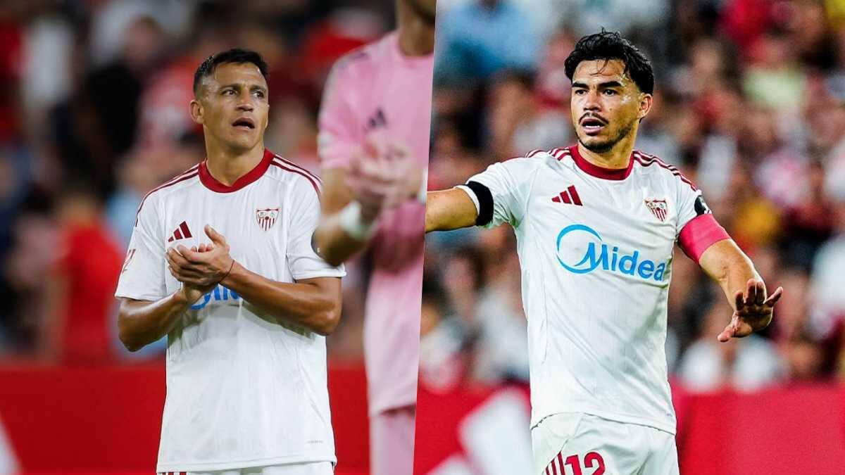 Con Alexis titular y Suazo no disponible: la formación del Sevilla para enfrentar a Levante este domingo