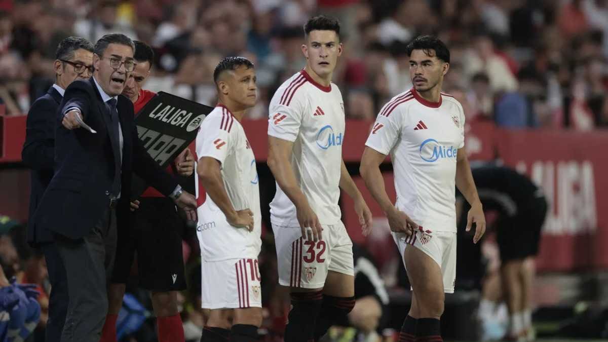 El Sevilla de Alexis Sánchez es un caos: DT que asumió hace tres partidos podría ser despedido