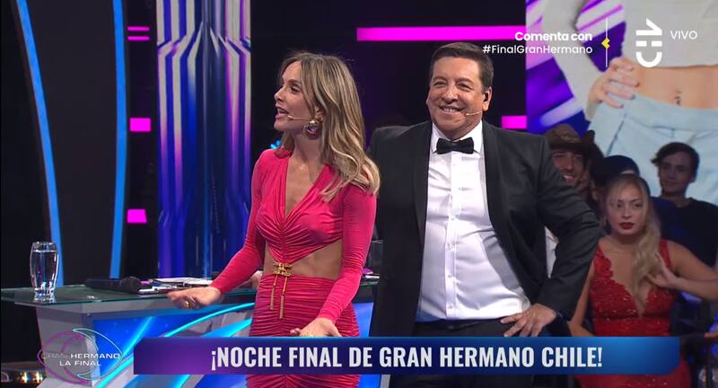 Animadores de "Gran Hermano" Chile.