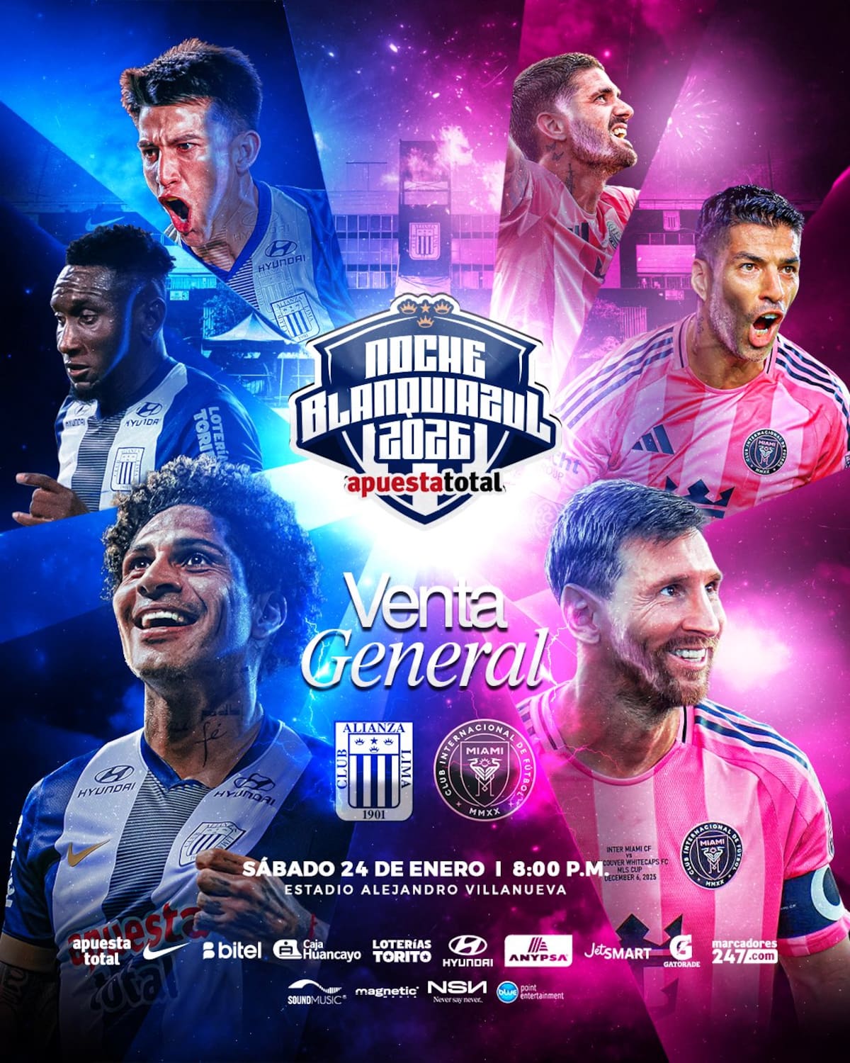 Enfrentará a Inter de Miami.