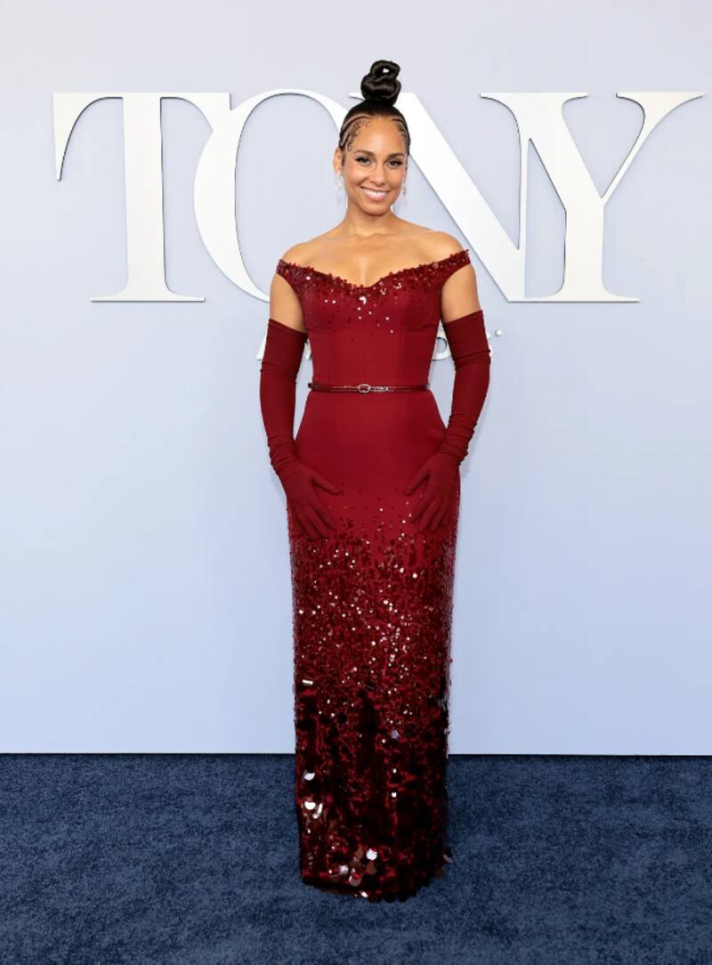 Alicia Keys asistió a los premios Tony 2024.