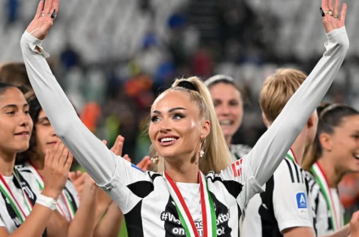 VIDEO | Baile incluido: así festejó Alisha Lehmann el título de la Juventus en Italia
