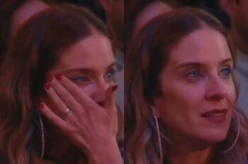 Pedían Gaviota de Platino: La emoción de Alison Mandel ante el inmenso cariño recibido por Pedro Ruminot en Viña 2025