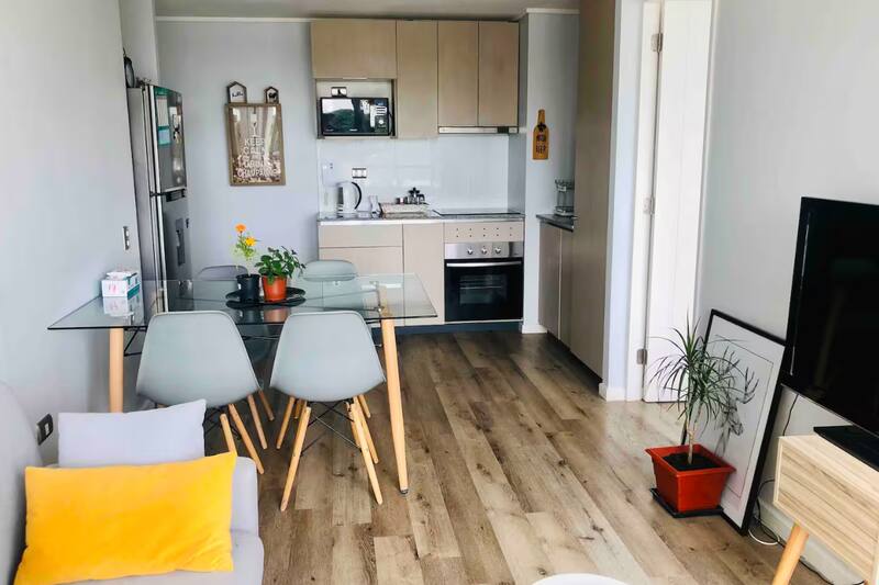 El departamento está full equipado para toda la familia. Créditos: Airbnb