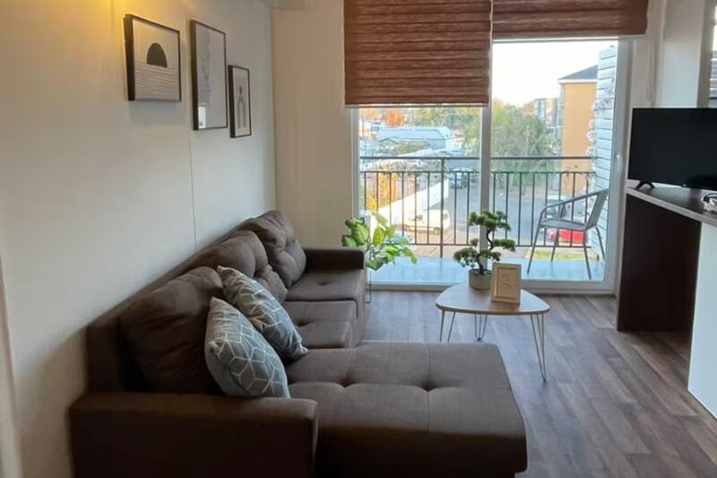 Este acogedor departamento es perfecto para disfrutar de un merecido descanso en Fiestas Patrias. Créditos: Airbnb