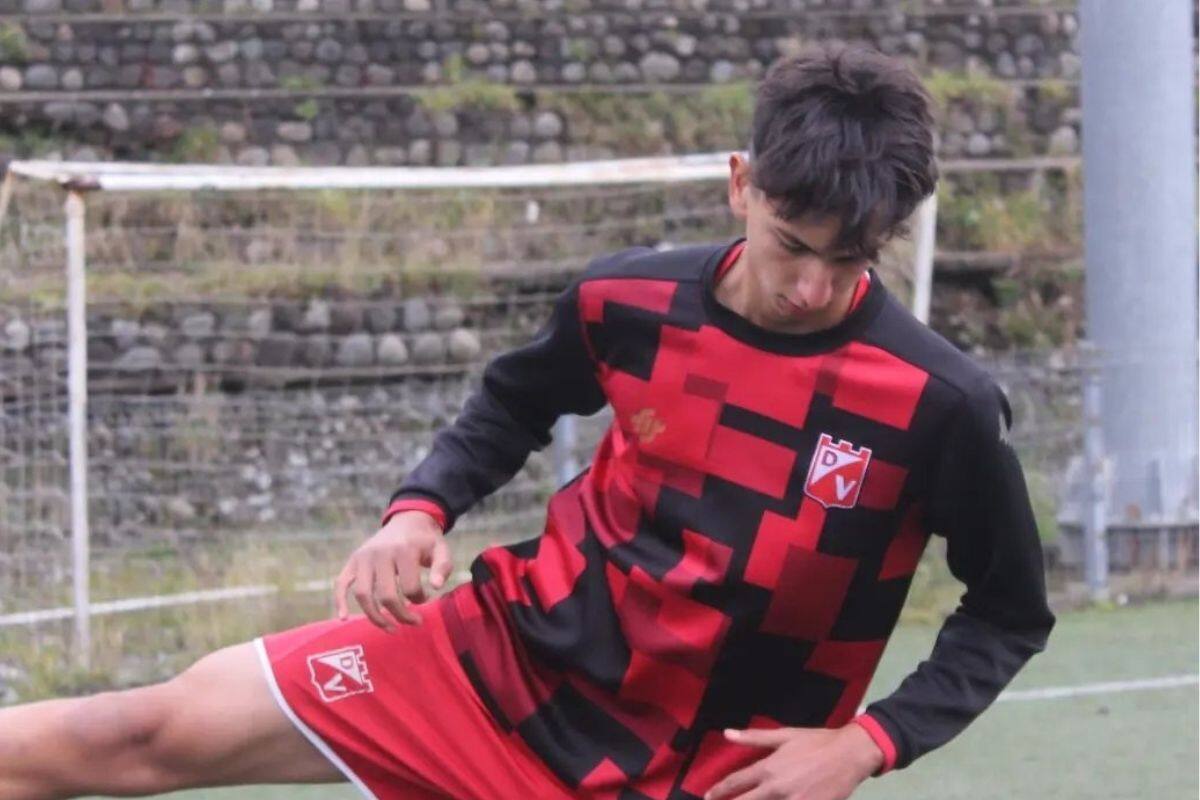 quien juega para Deportes Valdivia, fue convocado por la Selección de Palestina. Foto: Instagram.