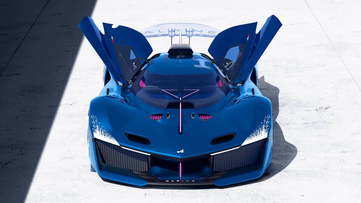Salón de París 2024: Alpine renueva su Batimóvil movido por hidrógeno
