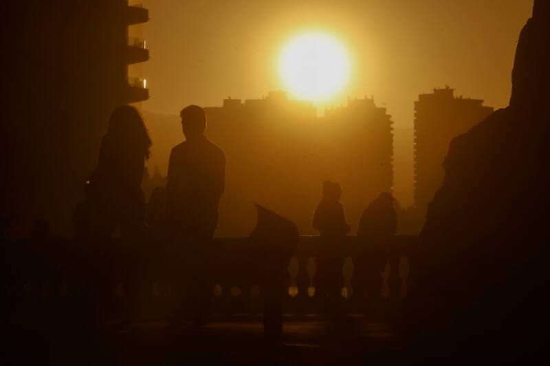 Solo dos días de febrero habrá menos de 30 grados.