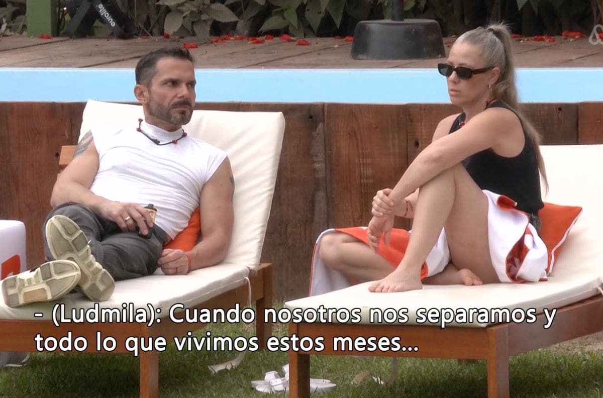 Ludmila Ksenofontova rompe las esperanzas de reconciliación con Álvaro Ballero en Volverías con tu ex 2: “Debemos estar solos”