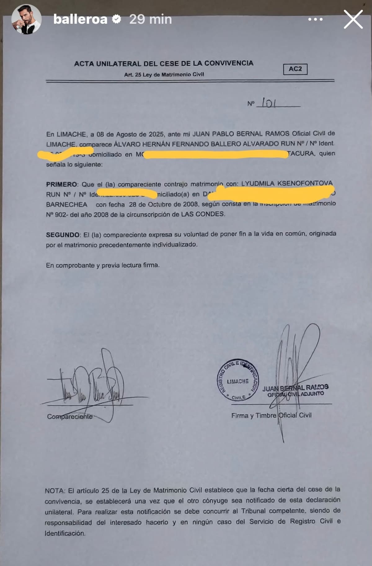El chico reality se lanzó con todo contra Ludmila Ksenofontova
