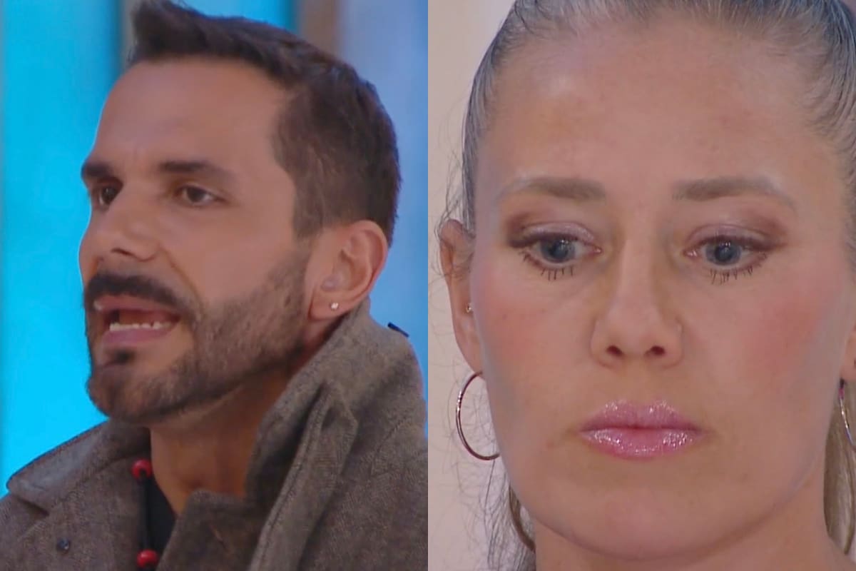 La rusa estalló contra el empresario.