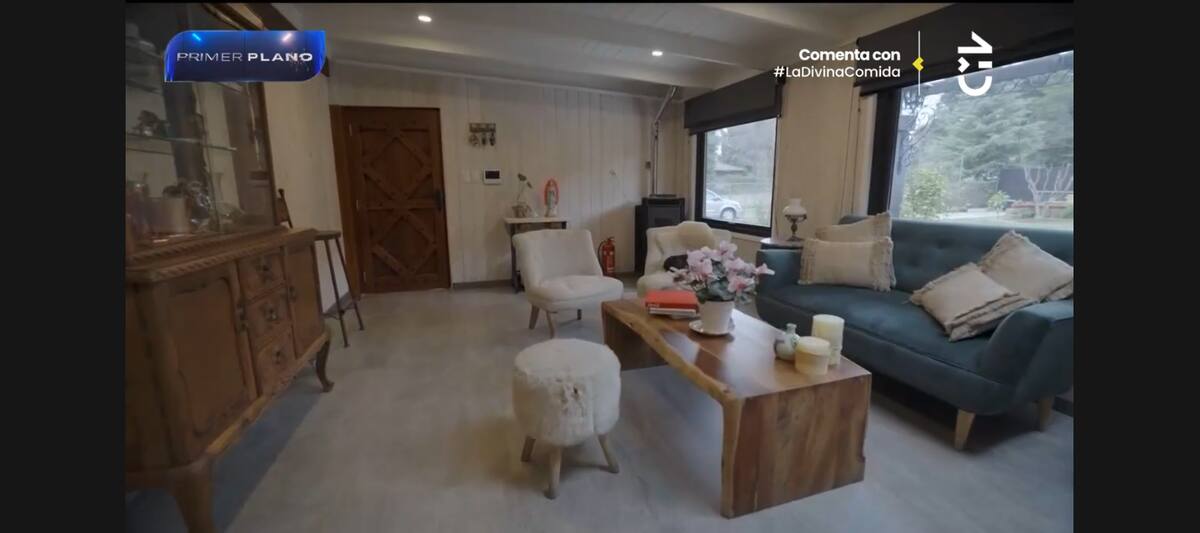 Este es el living de su casa.