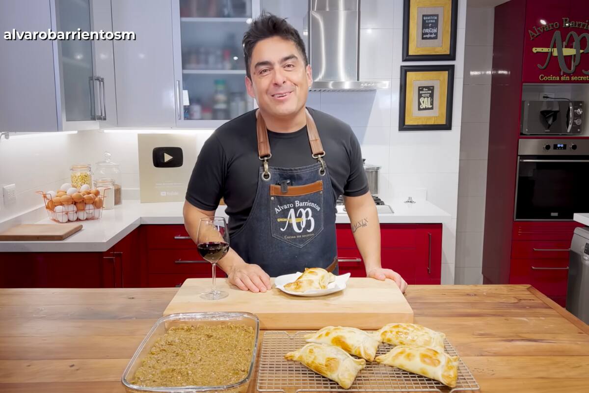 El cocinero chileno reveló sus secretos infalibles para preparar las mejores empanadas de pino en estas Fiestas Patrias.